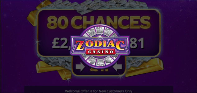 Zodiac slots 80 free spins slots